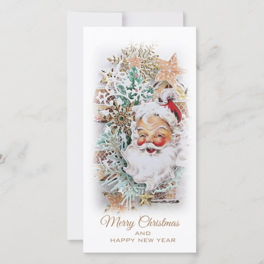 サンタの美しいクリスマスカード (正面)