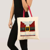 サンタの腹バッグ トートバッグ (正面(商品))