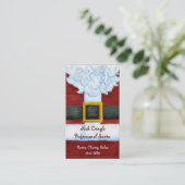 サンタの腹プロフィールカード 名刺 (スタンド正面)