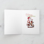 サンタの芸術のために見るSphynx シーズンカード (内部)