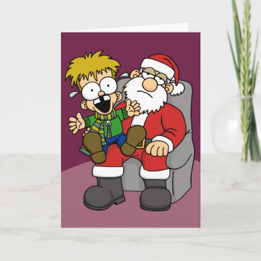 サンタの苦痛 シーズンカード (正面)