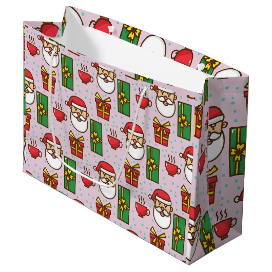 サンタの袋 ラージペーパーバッグ (正面アングル)