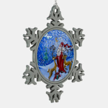 "サンタの親愛な"オーナメント