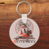 サンタの費用 キーホルダー (正面)