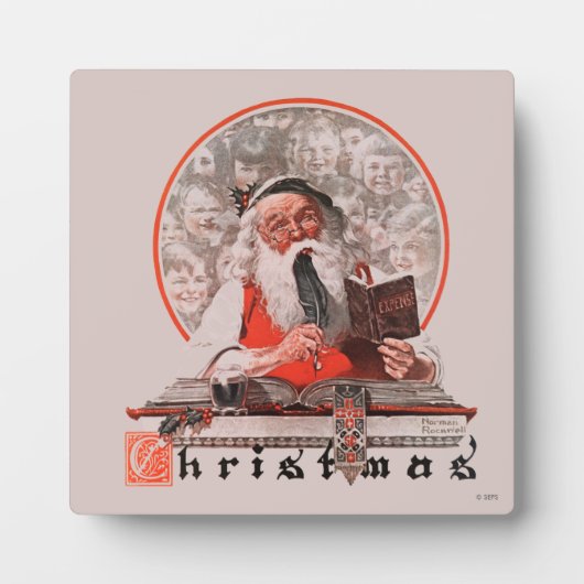 サンタの費用 フォトプラーク (正面)