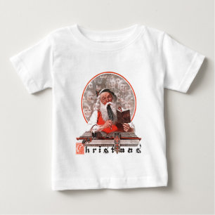 サンタの費用 ベビーTシャツ
