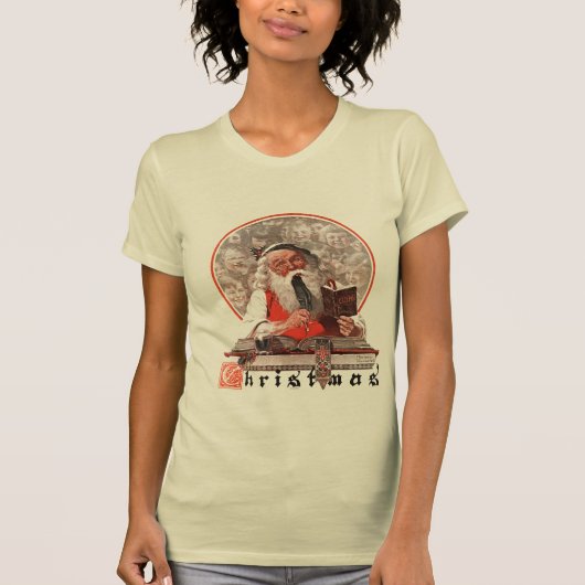 サンタの費用 Tシャツ (正面)