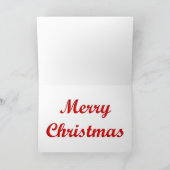 サンタの赤いハイヒールの靴/小妖精や小人/私は信じます! シーズンカード (内部)