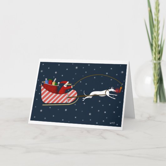 サンタの足およびRoo dy シーズンカード (正面)