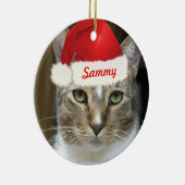 サンタの足のオーナメント セラミックオーナメント (右)