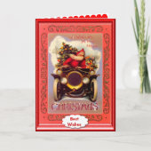 サンタの退役軍人車 シーズンカード (正面)