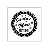 サンタの郵便切手 ラバースタンプ (インプリント)