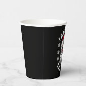 サンタの醜いクリスマスおもしろいのために 紙コップ (右)