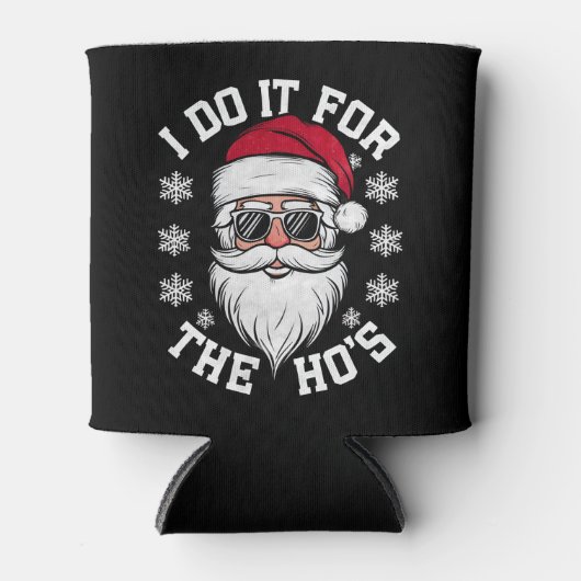 サンタの醜いクリスマスおもしろいのために 缶クーラー (正面)