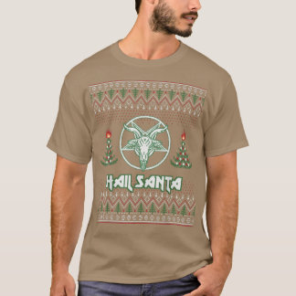 サンタの醜いクリスマスセーおもしろいターギフトM Tシャツ