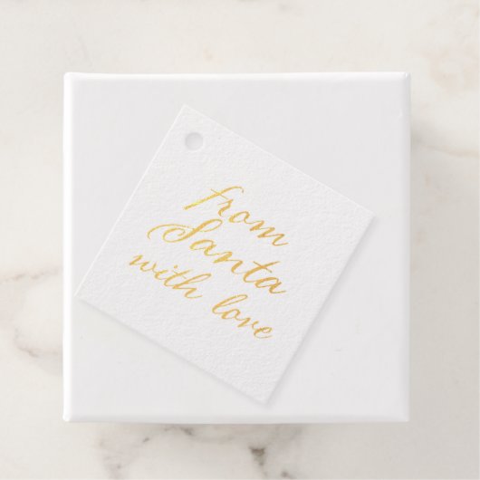 サンタの金箔と愛 フェイバータグ (箱)