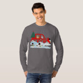 サンタの除雪パトロール Tシャツ (正面フル)