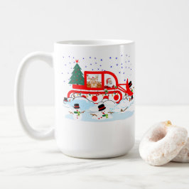 サンタの除雪車騒動 〜 ホリデーシーズンをぶっ壊せ!〜 コーヒーマグカップ