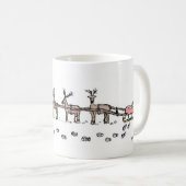 サンタの離れ家のマグ コーヒーマグカップ (正面右)