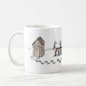 サンタの離れ家のマグ コーヒーマグカップ (左)