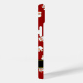 サンタの頭のパターン Case-Mate iPhoneケース (裏面 / 右)