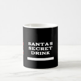 サンタの飲み物 - オリジナル クリスマス グッズ コーヒーマグカップ