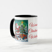 サンタの魔法のクリスマスマグ マグカップ (正面左)