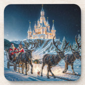サンタの魔法の城の配達 コースター (正面)