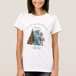 サンタの魔法の誕生日招待状 - 1歳の誕生日 Tシャツ