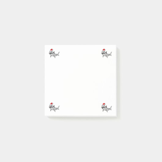 サンタの鮫のポスト・イット ポストイット (正面)