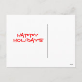 サンタの鹿肉 シーズンポストカード (裏面)