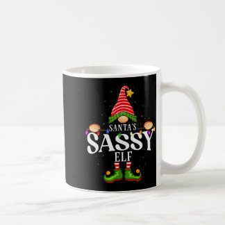 サンタのSyクリスマスグループファミリーパジャマ コーヒーマグカップ