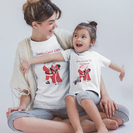 サンタのTシャツの中身は最も可愛いプレゼント Tシャツ