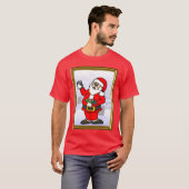 サンタはあるクッキーを得ます Tシャツ (正面フル)