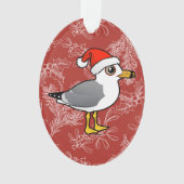 サンタはカモメにリング勘定書を出しました オーナメント (正面)