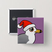 サンタはカモメにリング勘定書を出しました 缶バッジ (正面&裏面)