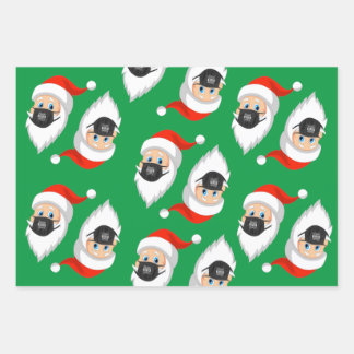 サンタはサイライトアウトタ検疫 ラッピングペーパーシート