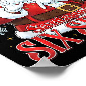 サンタはシックスセブンと言う 67 メメクリスマス 6 7 ポスター (角)