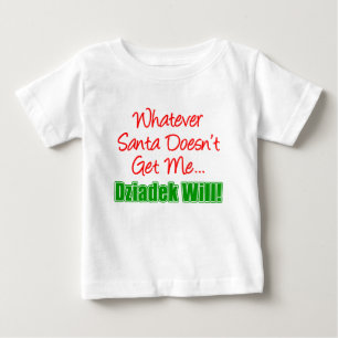 サンタはジアデックの意志を否定しない ベビーTシャツ