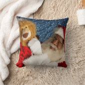 サンタはソフトハート装飾用クッション クッション (ブランケット)