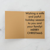 サンタはハーレーのクリスマスカードに シーズンカード (内部)