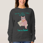 サンタはパンデミック来リアーゼの中でも依然として存続するだろう スウェットシャツ (正面)