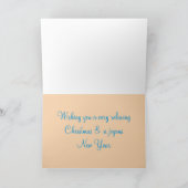 サンタはビーチに当ります シーズンカード (内部)