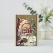 サンタはビールがほしいと思います シーズンポストカード (スタンド正面)