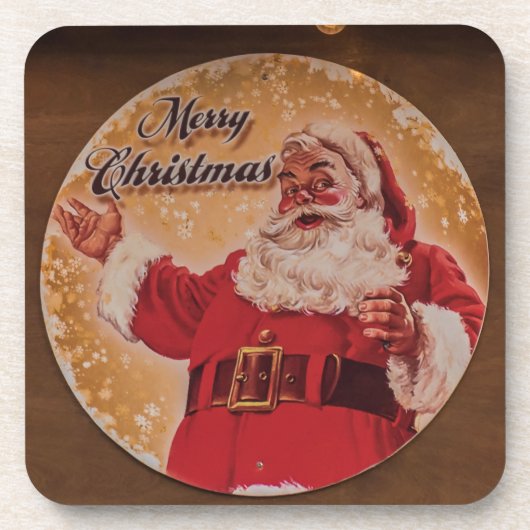 サンタはラウンドビューのコースター コースター (正面)