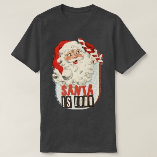 サンタは主である Tシャツ (デザイン正面)