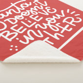 サンタは信じお前にも シェルパブランケット (3/4)