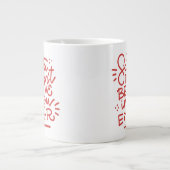 サンタは信じお前にも ジャンボコーヒーマグカップ (正面)