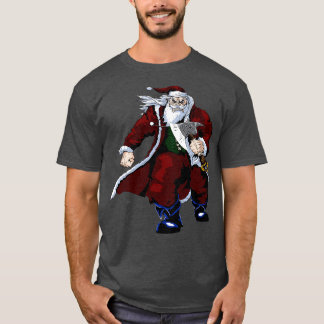 サンタは君の悲鳴にうんざりしている Tシャツ
