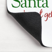 サンタは呼びました マウスパッド (コーナー)